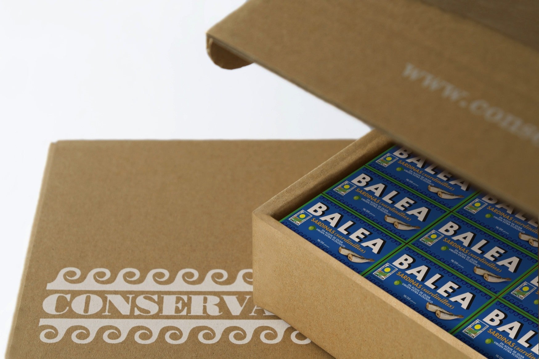 Sardinillas en aceite de oliva virgen extra ecológico 16/20 piezas 115 g