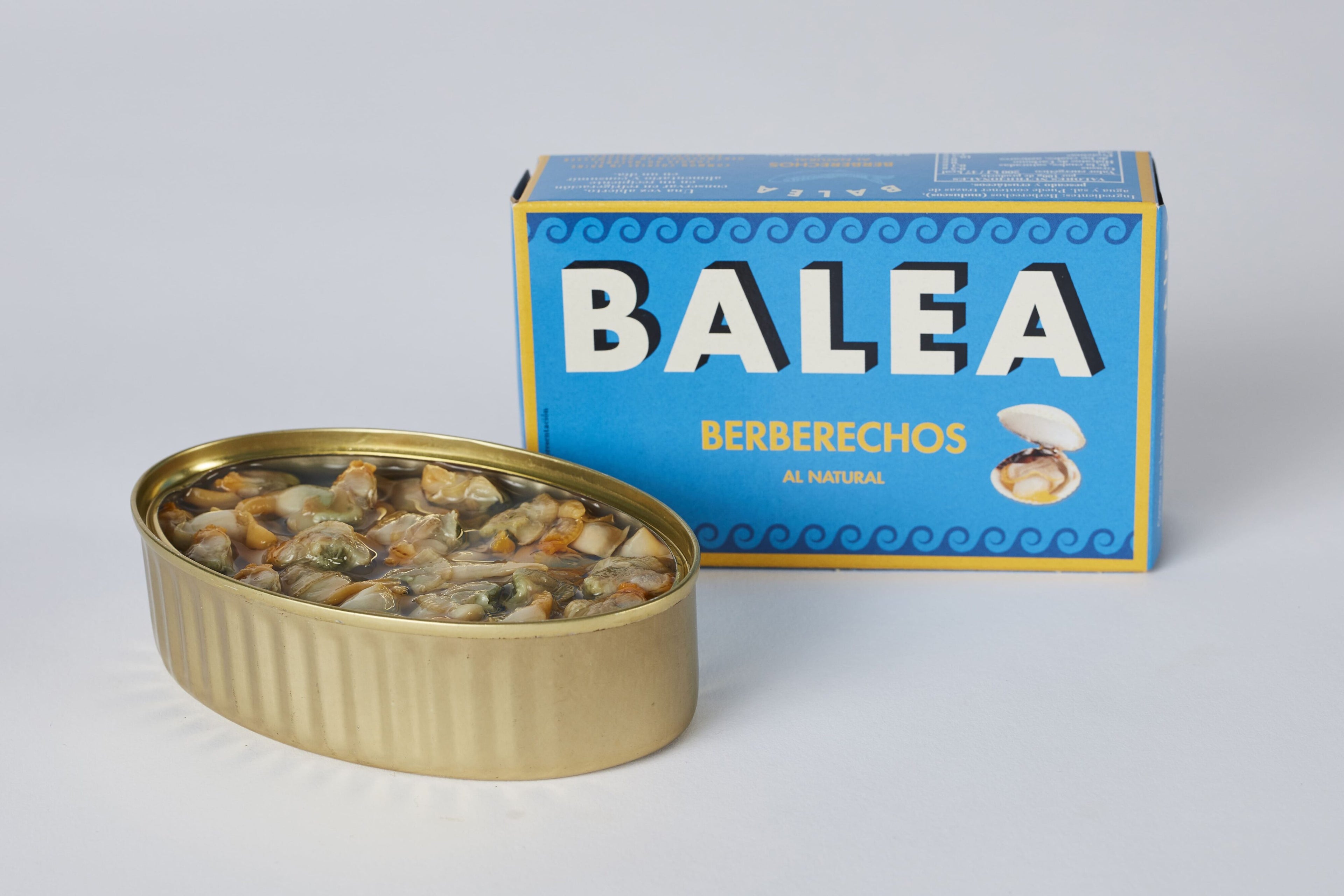 Berberechos al natural 40/50 piezas 110 g