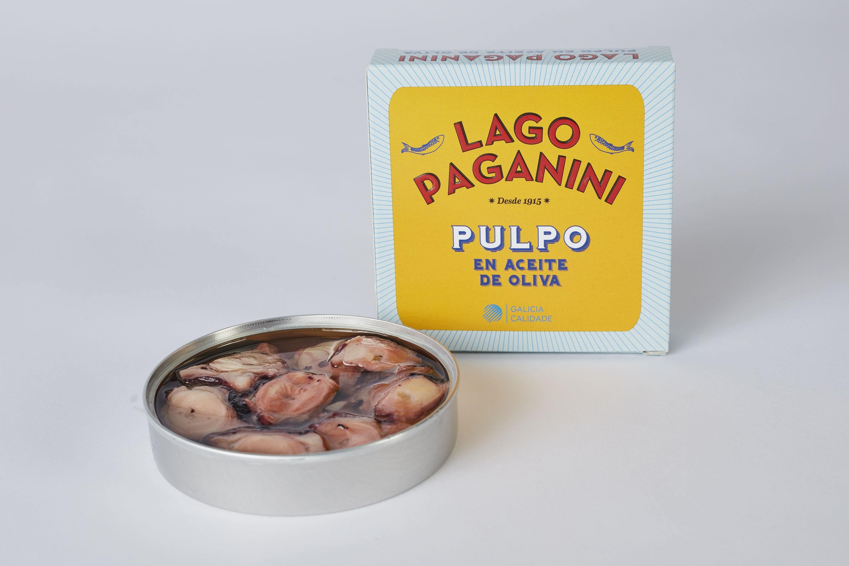 Pulpo en aceite de oliva Paganini 110 g