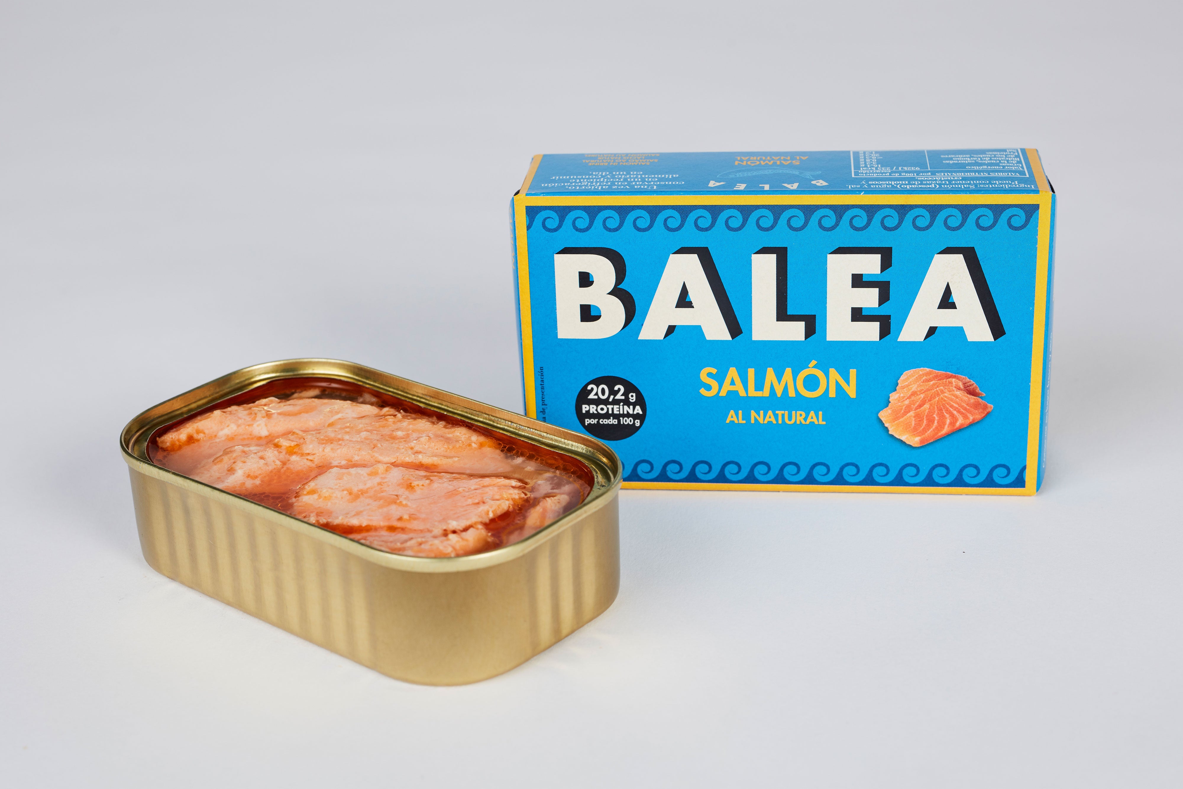 Natural salmon 115g – Conservas Lago Paganini