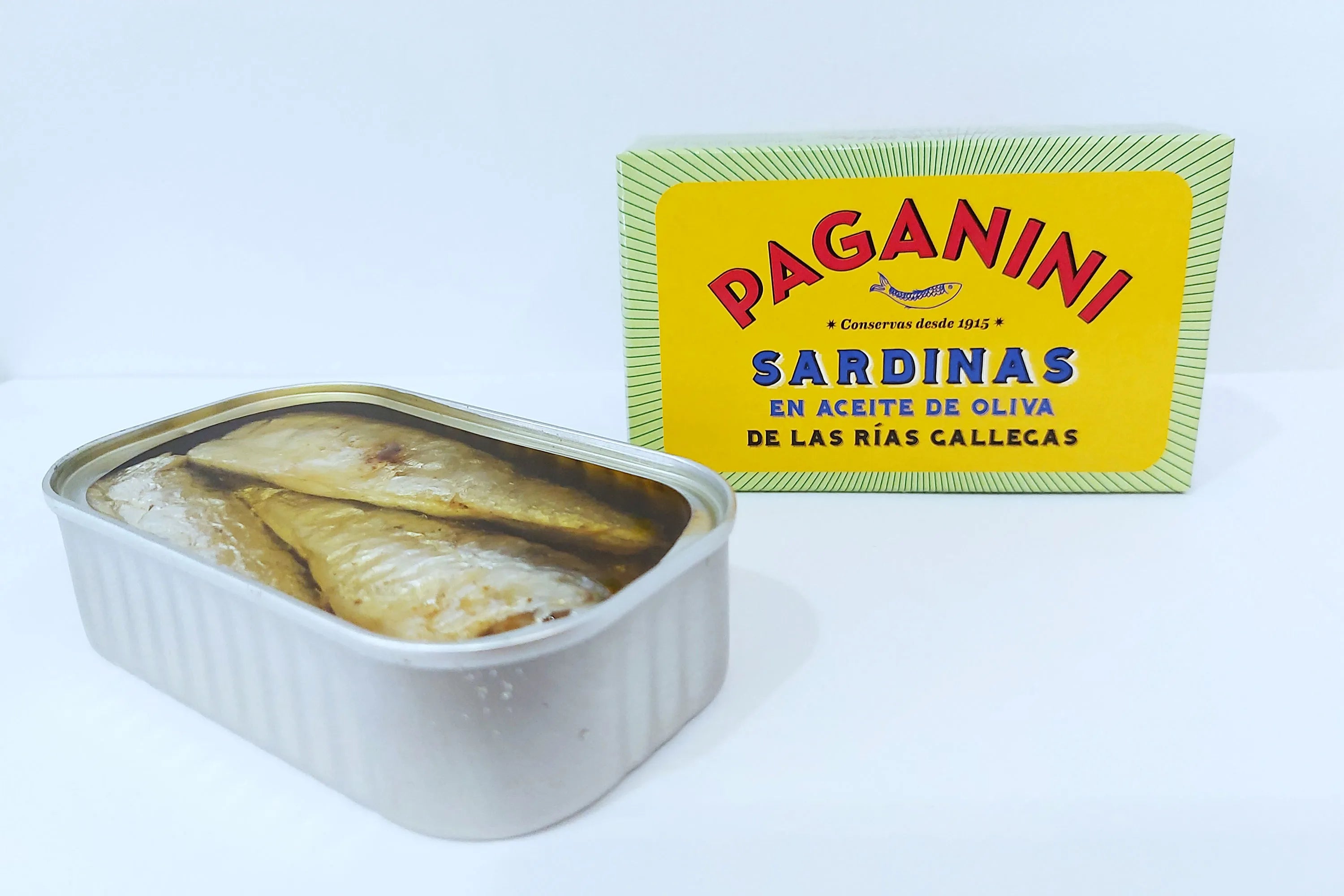 Sardina en aceite de oliva Paganini 115 g