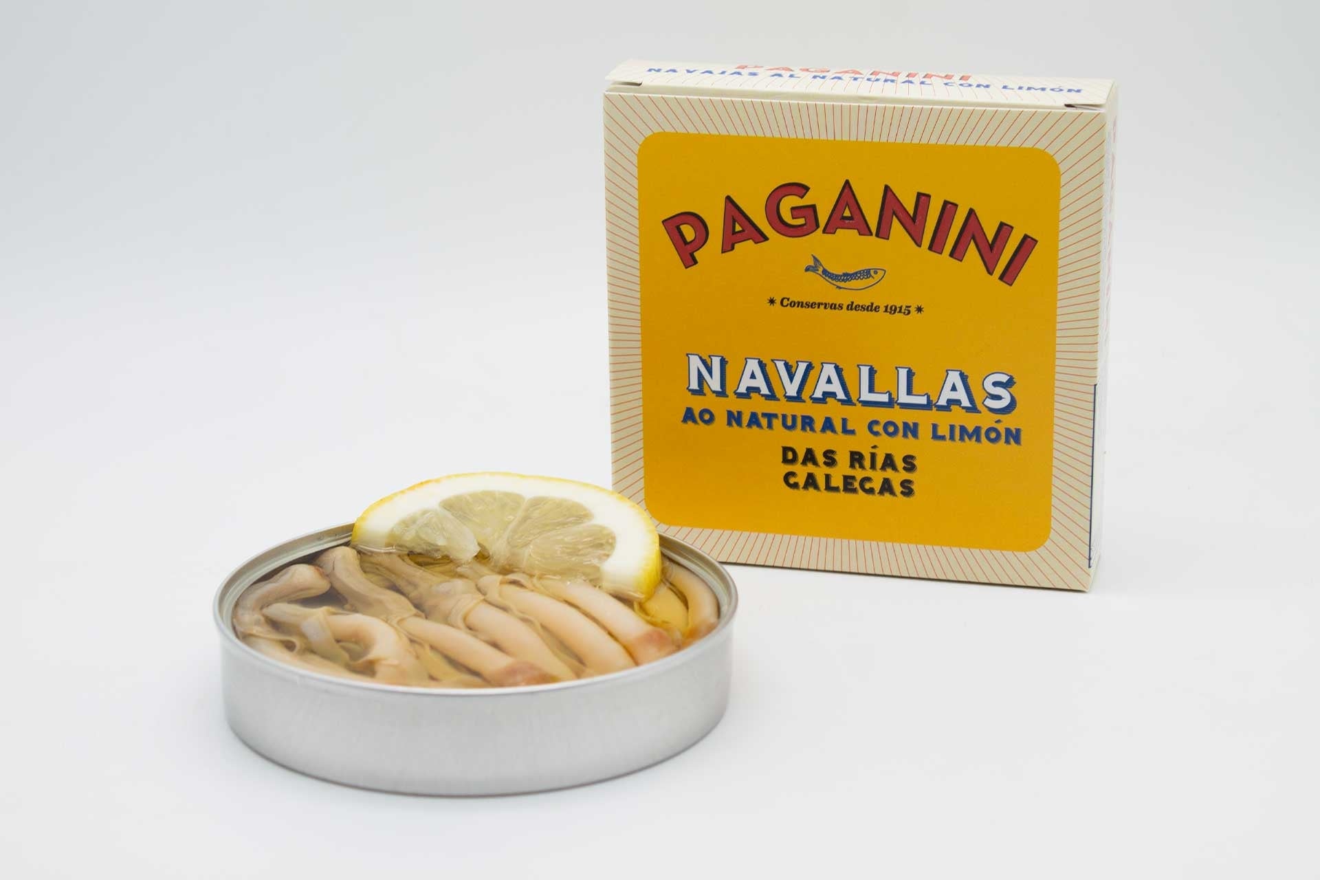 Couteaux naturels au citron Paganini 110 g