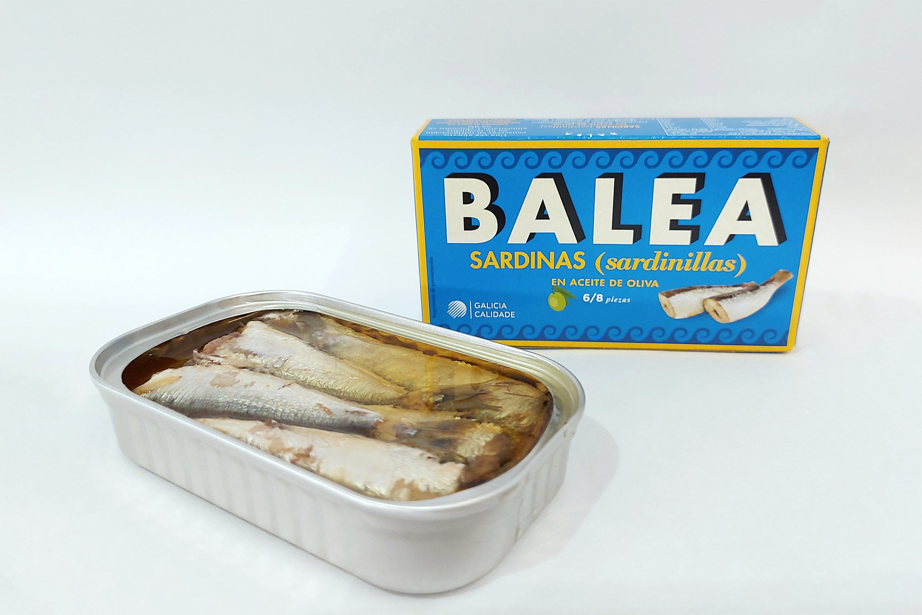 Sardinilla en Aceite de Oliva RR-90 6/8 piezas 81 g