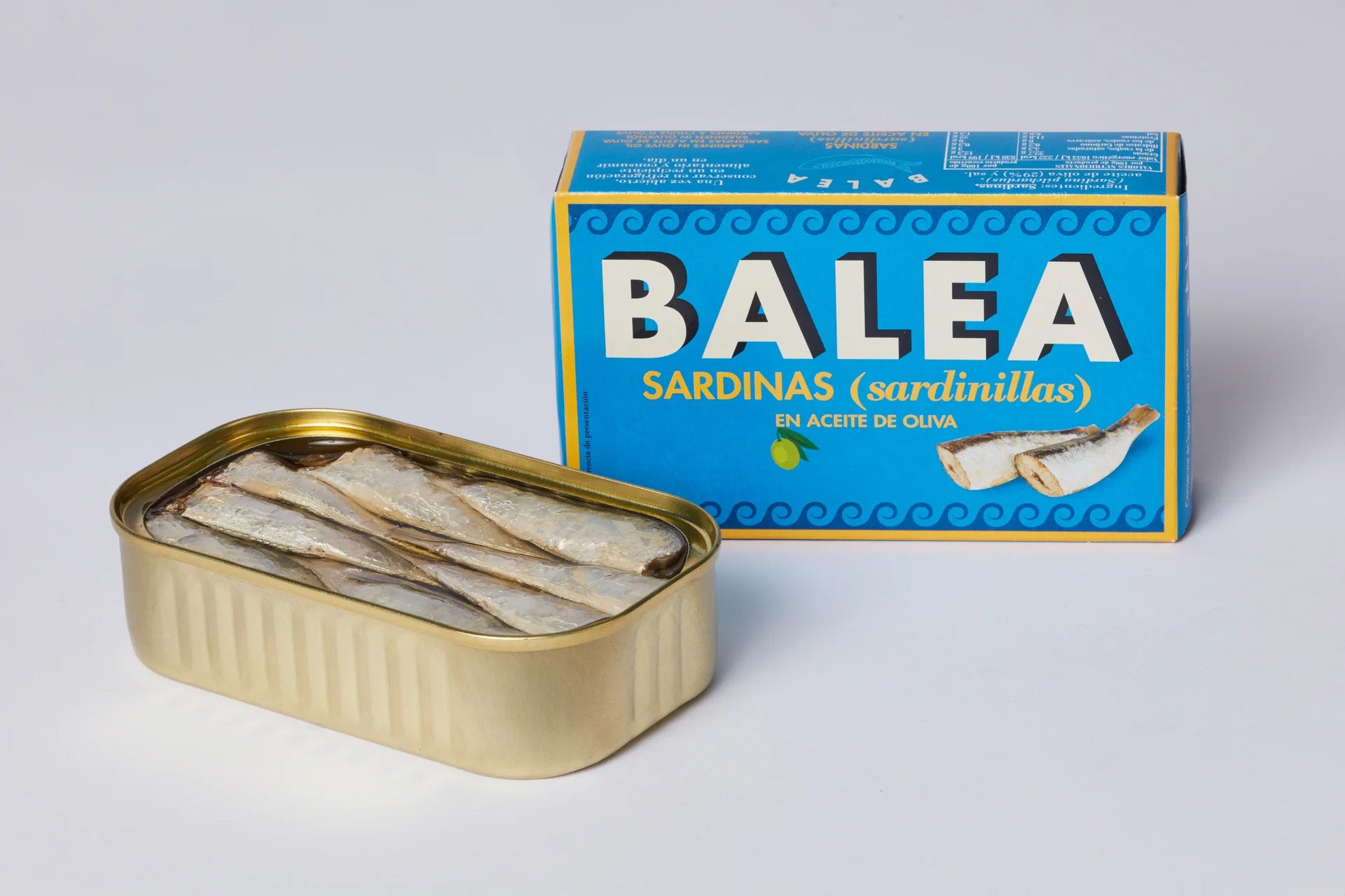 Sardinillas à l'huile d'olive 25/30 pièces 115 g